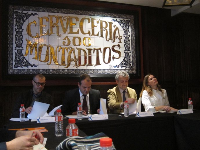 Carlos Pérez Tenorio (Restalia) y Miguel Pérez (100 Montaditos)