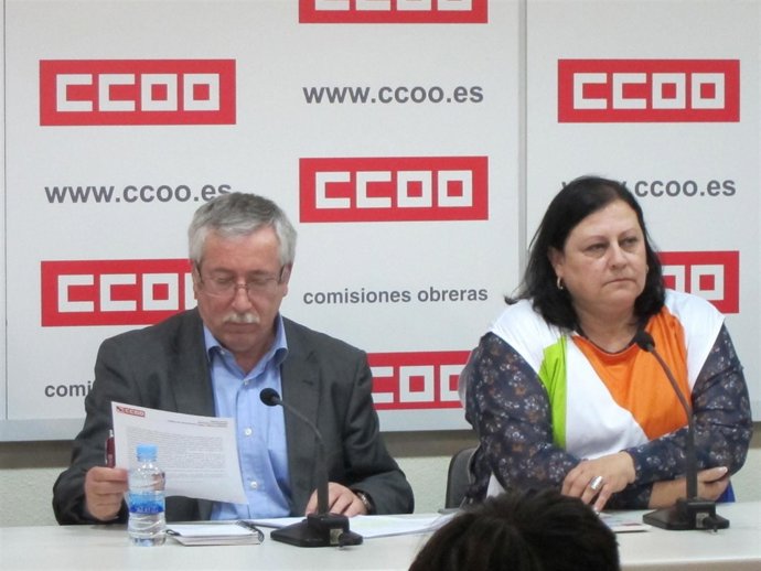 Toxo en acto por la televisión pública