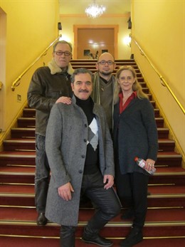 H.Pedregal, V.Peña, J.C.Plaza y L.Iglesias