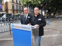 El PP inicia una campaña para recoger firmas en defensa del metro soterrado en el centro de la ciudad