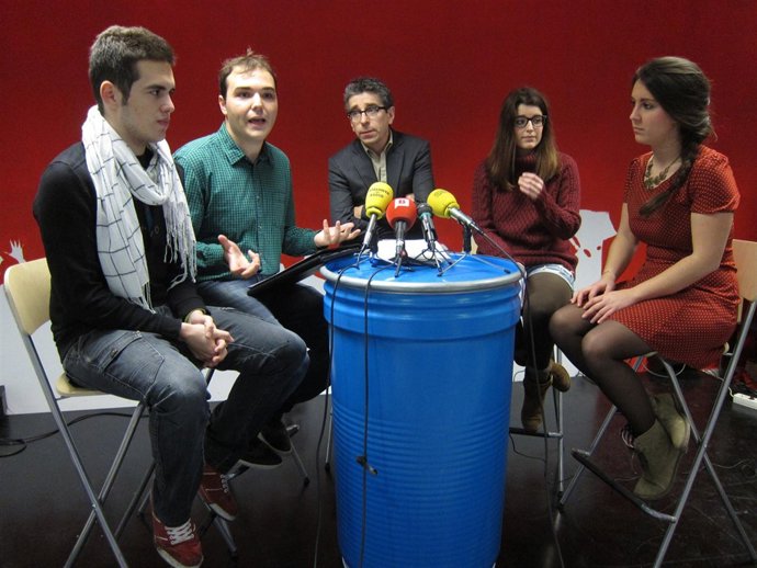 Jordi Martí (PSC) en el centro