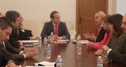 Juan parejo reunión Cruz Roja