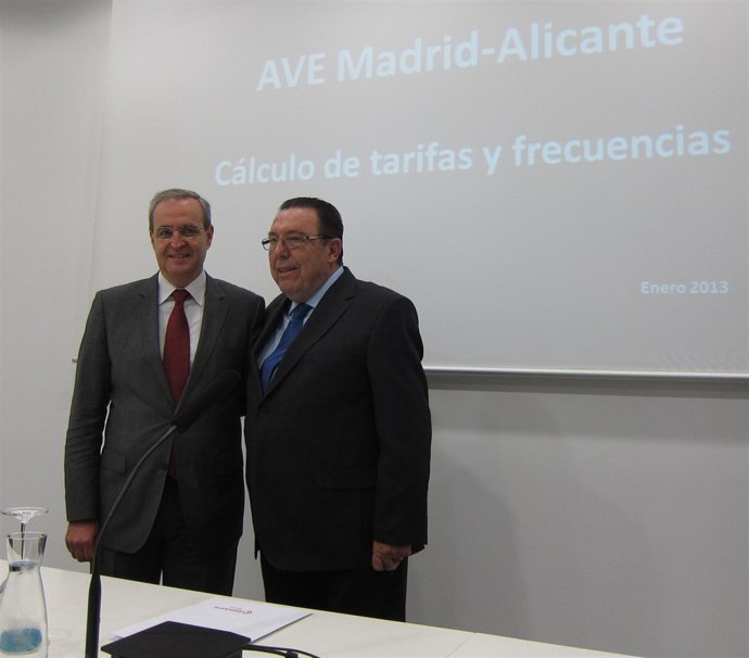 Moisés Jiménez (izquierda) y José Enrique Garrigós (derecha)