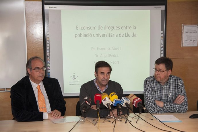 Presentación en la UdLl de estudio sobre el consumo de drogas
