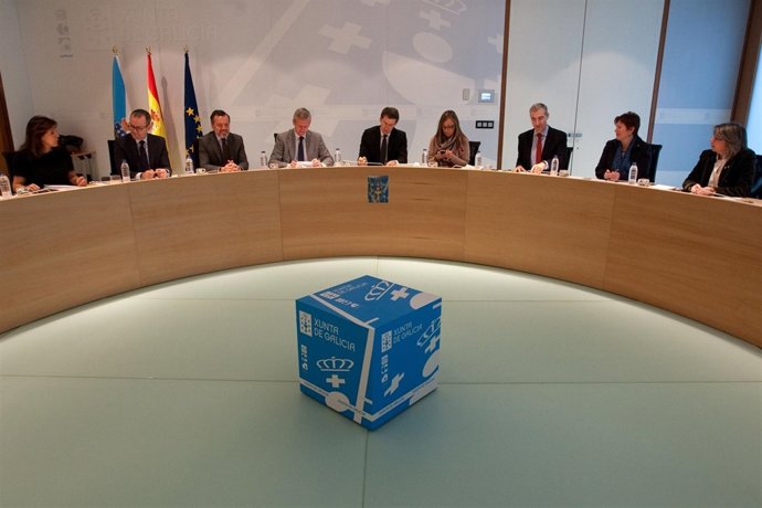 Núñez Feijóo preside el Consello da Xunta celebrado el 17 de enero