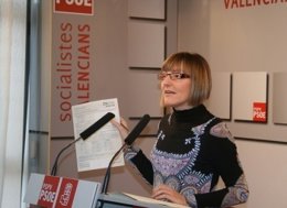 La portavoz de Vivienda del PSPV en las Corts, María José Salvador.