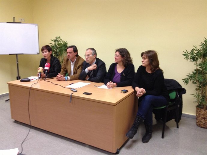 Representantes de la oposición en Sabadell.