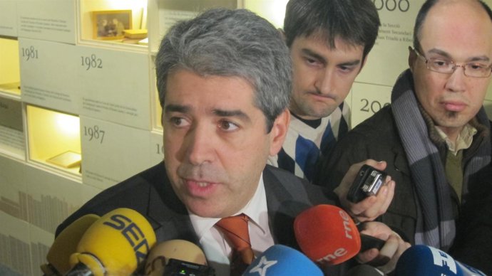 El conseller de Presidencia, Francesc Homs.