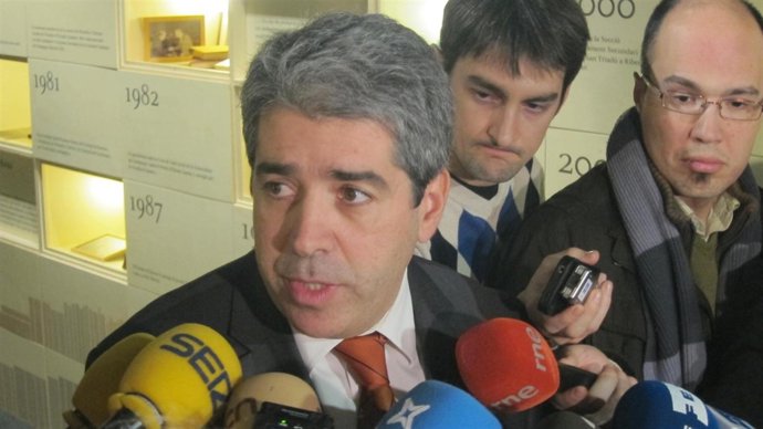 El conseller de Presidencia, Francesc Homs.