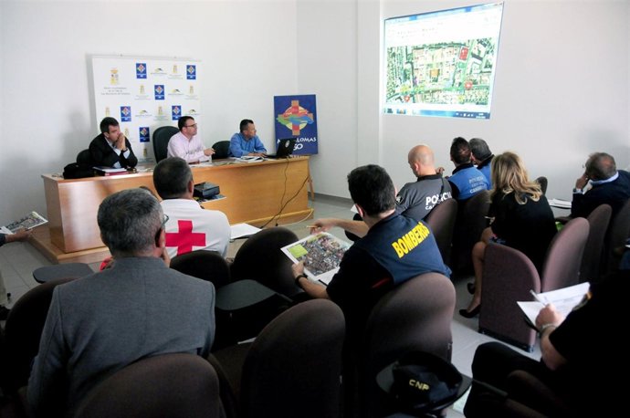 Junta de seguridad del Carnaval de Maspalomas 2013