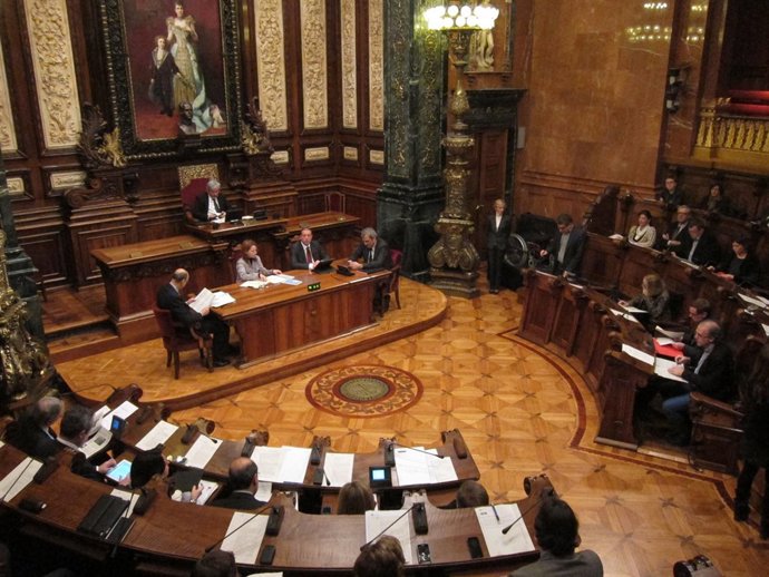 Pleno del Ayuntamiento de Barcelona