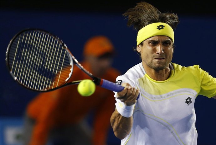 David Ferrer en el Open de Australia 2013
