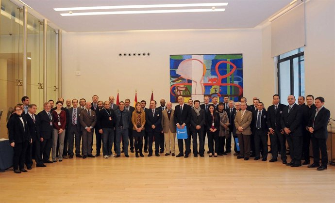 Comité de Organización del Mundial de Balonmano con Villalonga