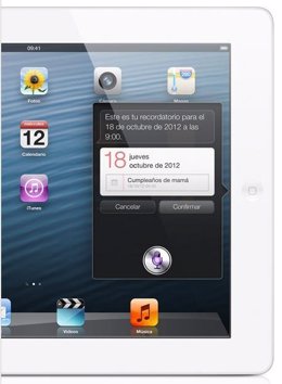 Siri en iPad