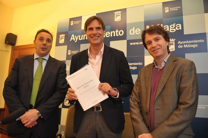 JAvier Hernández, Damián Caneda y Francisco Quereda turismo 