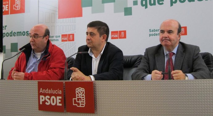 Reyes junto a Zarrías hoy