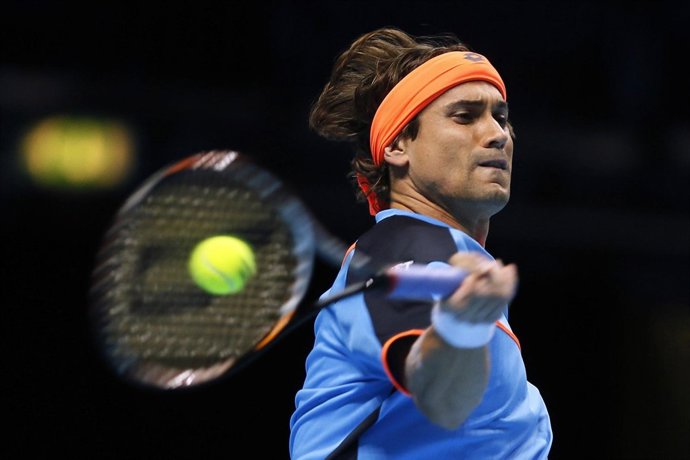 David Ferrer en el Masters de Londres