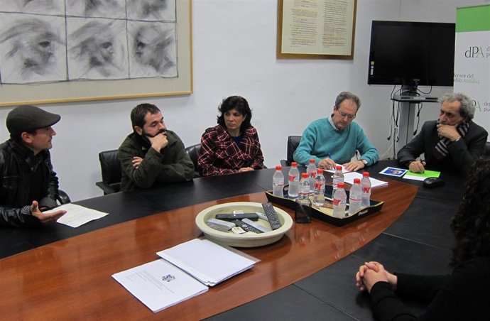 Chamizo, reunido con representantes de la Corrala Ilusión