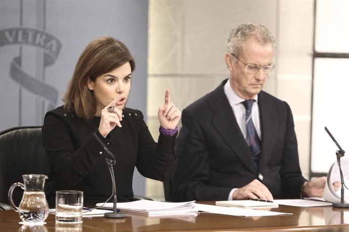 Santamaría y Morenés en el Consejo de Ministros