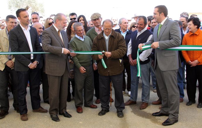 Villalobos y Valle en la feria agriganadera.