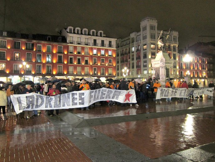 Protesta de los trabajadores de Metales Extruidos