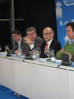 Cristóbal Montoro en la Intermunicipal del PP de Almería