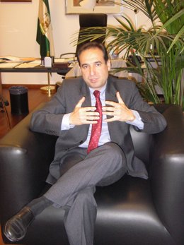 El delegado de la Junta de Andalucía en Madrid, Antonio Lucas