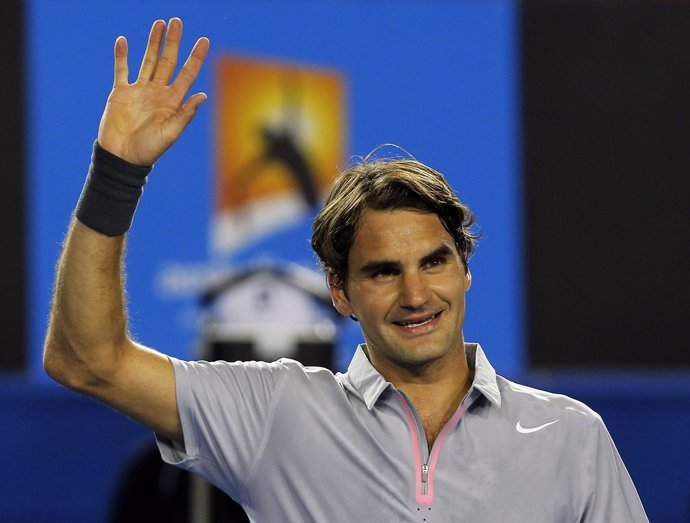 Roger Federer en el Open de Australia 2013