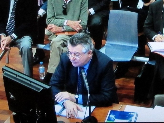 Juan Antonio Roca declarando en el juicio del caso 'Malaya'