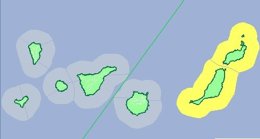 Aviso amarillo en Lanzarote y Fuerteventura