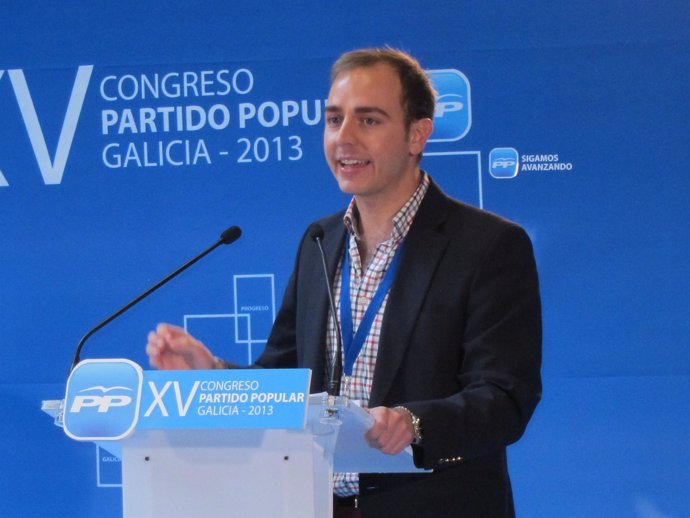 Javier Dorado, presidente de Nuevas Generaciones en Galicia