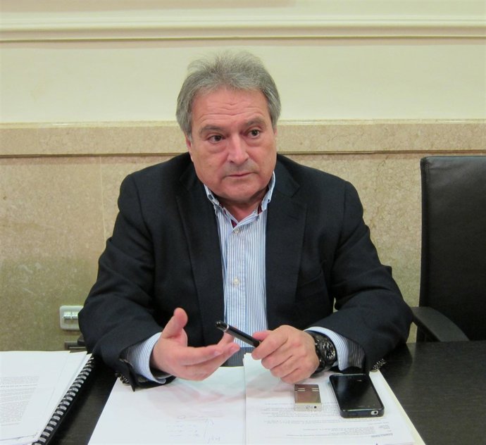 Rus en un momento de la entrevista con Europa Press