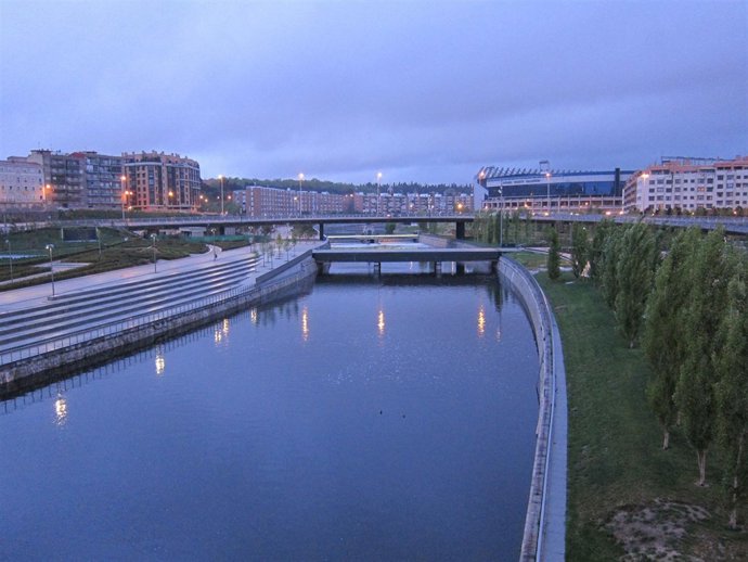 Madrid Rio- Estadio Vicente Calderón Manzanares
