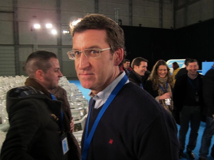 Feijóo en el Congreso gallego de Lugo