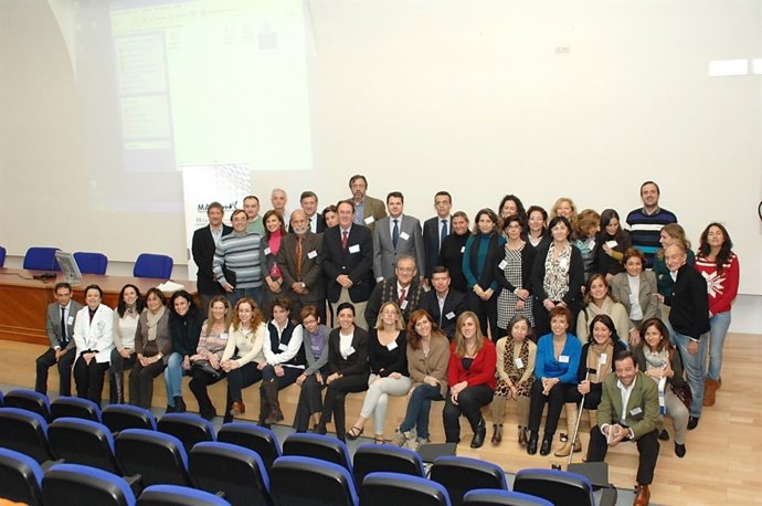 Alergólogos españoles y portugueses reunidos en el hospital