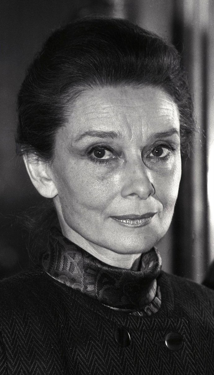 La actriz Audrey hepburn 