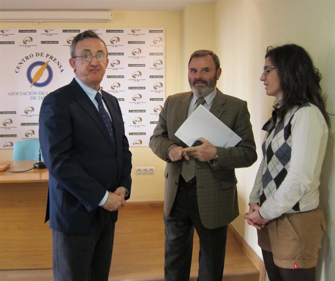 Lillo junto al presidente de la APJ hoy