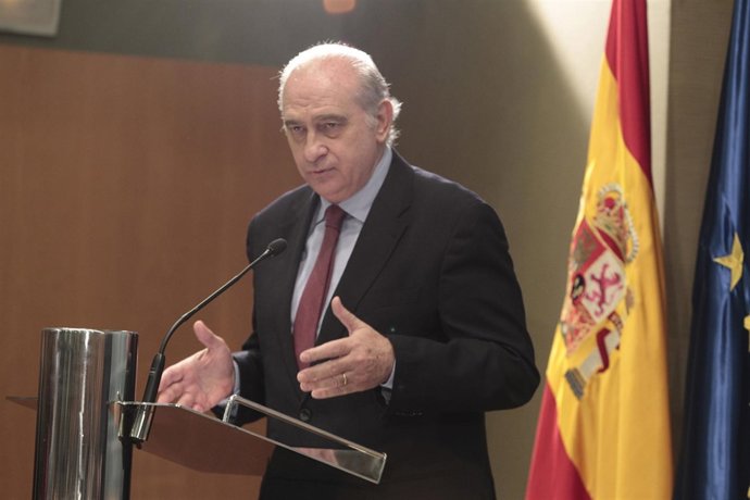 El ministro del Interior, Jorge Fernández Díaz