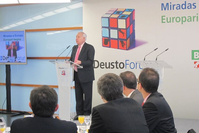 El ministro de Asuntos Exteriores,  José Manuel García Margallo