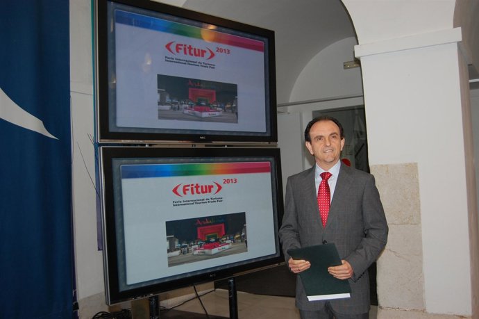Rafael Rodríguez presenta  Andalucía en Fitur 2013