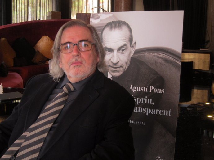 El escritor Agustí Pons