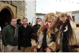 Laureano León En La Fiesta De Las Carantoñas De Acehúche