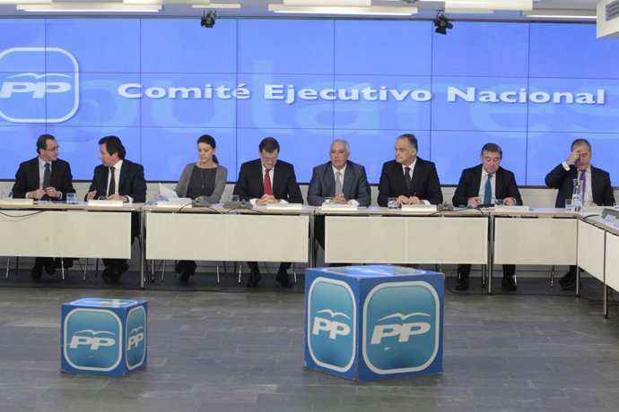 Mariano Rajoy en el Comité Nacional del PP