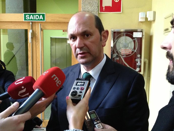 Louzán en el Parlamento.