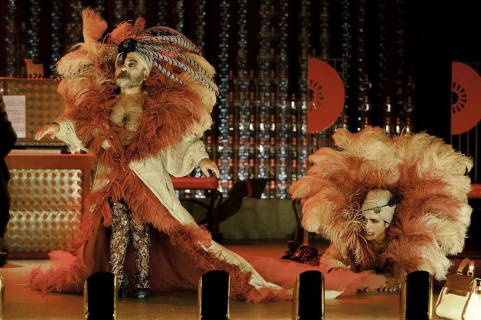 Orquesta de Señoritas en el Teatro Princial de Valencia