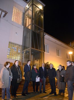 Ascensor panorámico en el centro cívico María Cristina
