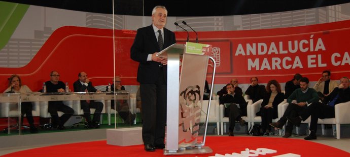 Griñán en el Comité Director del PSOE-A