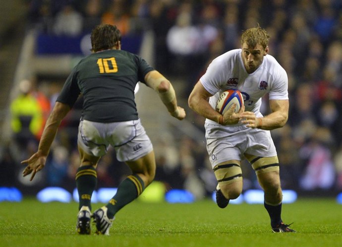 Chris Robshaw, capitán Inglaterra Rugby