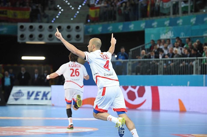 Albert Rocas, España Balonmano en el Mundial 2013