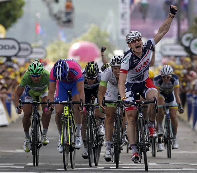 El corredor alemán André Greipel